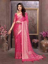 Exquisite Pink Brasso Saree