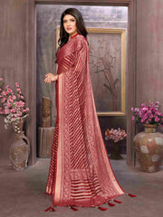 Shop Elegant Purple Brasso Saree